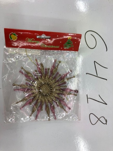 снежинка 15 см
