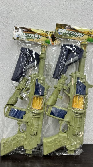 Автомат на батарейках. Размер упак:56х19х5см